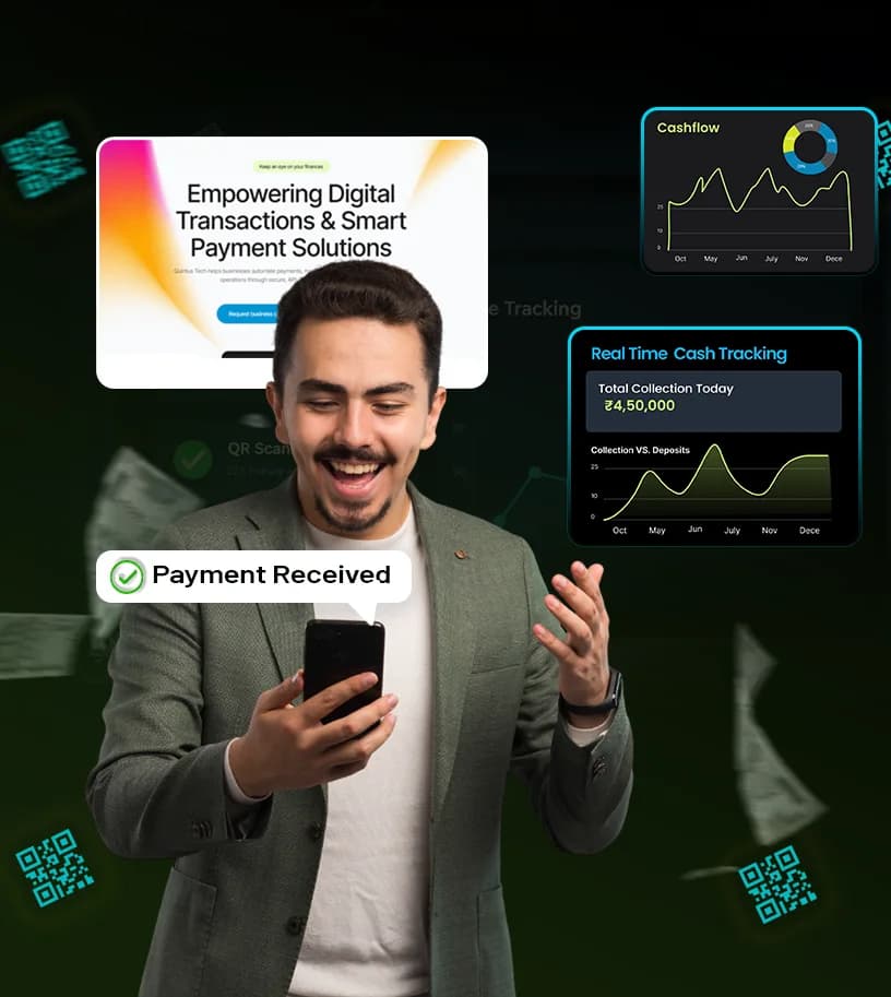 Cash collection dashboard